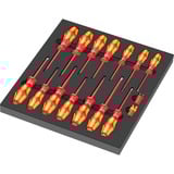 Wera Inserto in schiuma set di cacciaviti VDE 1, 16 pezzi, Cacciavite Nero/grigio