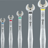 Wera Set di chiavi combinate a cricchetto 6007 Joker Imperial 8, 8 pezzi, Chiave 