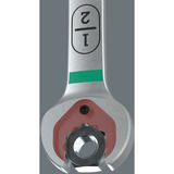 Wera Set di chiavi combinate a cricchetto 6007 Joker Imperial 8, 8 pezzi, Chiave 