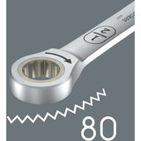 Wera Set di chiavi combinate a cricchetto 6007 Joker Imperial 8, 8 pezzi, Chiave 