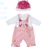 ZAPF Creation BABY born Onesie with Hat 43cm, Accessori della bambola BABY born Onesie with Hat 43cm, Set di vestiti per bambola, 3 anno/i