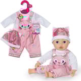 ZAPF Creation BABY born Onesie with Hat 43cm, Accessori della bambola BABY born Onesie with Hat 43cm, Set di vestiti per bambola, 3 anno/i