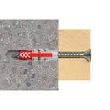 fischer 570548, DuoPower 6x30, Tassello grigio chiaro/Rosso
