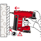 fischer Spintore per perni a batteria FXC85 Solo, Chiodatrice rosso/Nero