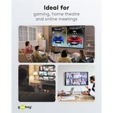 goobay Selettore HDMI 3 a 1 (4K @ 60Hz), Switch HDMI Nero