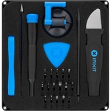 iFixit EU145348-5 strumento di riparazione di dispositivi elettronici 13 strumenti Nero/Blu, Strumento di apertura, Telefono cellulare/smartphone, Plettro per apertura, Cacciavite, Spudger, Pinza, Polimero, Nero, Blu, Piatto, Pentalobo, Phillips, Torcia, Tri-point