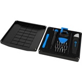 iFixit EU145348-5 strumento di riparazione di dispositivi elettronici 13 strumenti, Set di strumenti Nero/Blu, Strumento di apertura, Telefono cellulare/smartphone, Plettro per apertura, Cacciavite, Spudger, Pinza, Polimero, Nero, Blu, Piatto, Pentalobo, Phillips, Torcia, Tri-point