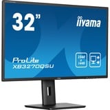 iiyama ProLite XB3270QSU-B1 Monitor PC 80 cm (31.5") 2560 x 1440 Pixel Quad HD LED Nero, Monitor LED Nero (opaco), 80 cm (31.5"), 2560 x 1440 Pixel, Quad HD, LED, 3 ms, Nero