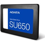 ADATA SU650 1 TB 2.5" Serial ATA III 3D NAND, Disco a stato solido Nero, 1 TB, 2.5", 520 MB/s, 6 Gbit/s