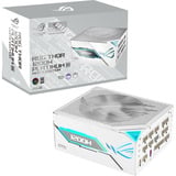 ASUS ROG Thor 1200W Platinum III White Edition (ROG Equalizer), Alimentatore PC Nero, 1200 W, 100 - 240 V, Attivo, 125 W, 1200 W, 125 W