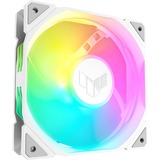 ASUS TUF GAMING TR120 ARGB, Ventola bianco/trasparente