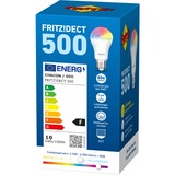 AVM FRITZ!DECT 500 Lampadina intelligente Argento, Trasparente, Bianco, Lampada a LED Lampadina intelligente, Argento, Trasparente, Bianco, LED, Multi, 2700 K, 6500 K