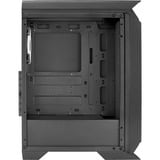 Aerocool Gladiator Duo Midi Tower Nero, Chassis Tower Nero, Midi Tower, PC, Nero, ATX, micro ATX, Mini-ITX, ABS, SPCC, Giocare
