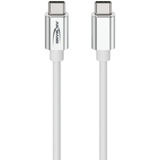 Ansmann Cavo dati e di ricarica USB Tipo-C a Tipo-C bianco