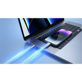 Ansmann Cavo dati e di ricarica USB Tipo-C a Tipo-C bianco