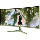 Arozzi Nova 34T2K165, Monitor di gioco verde
