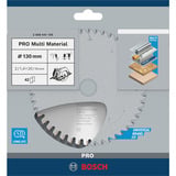 Bosch 2 608 641 195 lama circolare 13 cm 1 pezzo(i), Lama per sega Multi, 13 cm, 2 cm, 1,4 mm, 2 mm, HLTCG