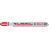 Bosch 2 608 900 565 lama per sega a gattuccio, sega a traforo e sega universale Lama per seghetto alternativo Carburo 3 pz Lama per seghetto alternativo, Pannello in fibra, Plastica, Carburo, Blu, 2,2 mm, 2 cm