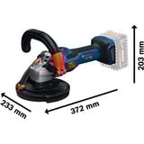 Bosch GBR 18V-15 S, 0601776201 blu/Nero
