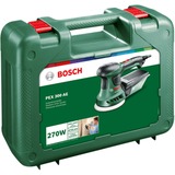 Bosch PEX 300 AE Levigatrice orbitale 24000 Giri/min Nero, Verde, Levigatrice orbitale casuale verde, Levigatrice orbitale, Nero, Verde, 4000 Giri/min, 24000 Giri/min, 2 mm, 96 dB