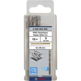 Bosch PRO Punta a spirale HSS-Co per acciaio inox, Ø 5mm, Trapano 