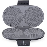 Cloer 1320 piastra per waffle 2 waffle Nero Nero, 245 mm, 340 mm, 80 mm