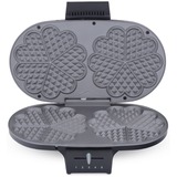 Cloer 1320 piastra per waffle 2 waffle Nero, Cialde Nero, 245 mm, 340 mm, 80 mm