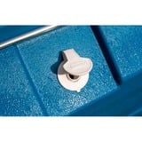 Coleman Frigorifero a rete Poly-lite con ruote 50QT, Scatola cool blu/Bianco