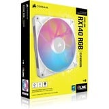 Corsair iCUE LINK RX140 RGB, Ventola bianco