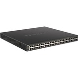 D-Link DGS-2000-52MP switch di rete Gestito L2/L3 Gigabit Ethernet (10/100/1000) Supporto Power over Ethernet (PoE) 1U Nero Gestito, L2/L3, Gigabit Ethernet (10/100/1000), Supporto Power over Ethernet (PoE), Montaggio rack, 1U