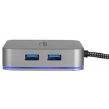 DeLOCK 87742 docking station per dispositivo mobile Tablet Grigio grigio, Ogni marca, USB, Grigio