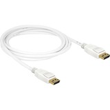DeLOCK Cavo DisplayPort 1.2 Spina > Spina DisplayPort 4K bianco