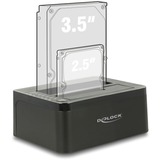 DeLOCK Docking station doppia per 2 x SATA HDD / SSD 