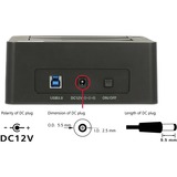 DeLOCK Docking station doppia per 2 x SATA HDD / SSD 