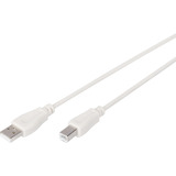 Digitus Cavo di collegamento USB 2.0 USB-A (spina) > USB-B (spina) beige