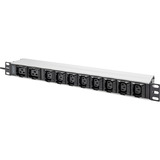 Digitus DN-95427, Ciabatta Nero/alluminio