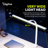 Digitus Lampada da scrivania LED, Luce LED bianco