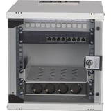 Digitus Set di rete SOHO Pro 10" 315x300 mm (LxP), IT armadio grigio chiaro