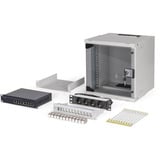 Digitus Set di rete SOHO Pro 10" 315x300 mm (LxP), IT armadio grigio chiaro