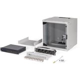 Digitus Set di rete SOHO Pro 10" 315x300 mm (LxP), IT armadio grigio chiaro