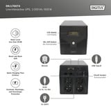 Digitus UPS line-interactive, 1000 VA/600 Watt Nero