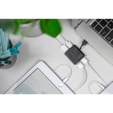 Digitus USB 2.0 4 porte, Hub USB Nero