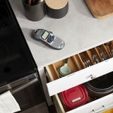 Dymo LetraTag LT-100H, Stampa etichette argento