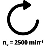 EINHELL CE-CB 18/254 Li - Solo lucidatrice per auto 2500 Giri/min rosso/Nero, Lucidatrice rotativa per auto, 2500 Giri/min, Nero, Rosso, Batteria