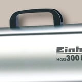 EINHELL HGG 300 Niro (DE/AT), Soffiatore d'aria calda accaio/Nero