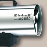 EINHELL HGG 300 Niro (DE/AT), Soffiatore d'aria calda accaio/Nero