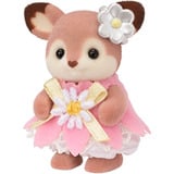EPOCH Sylvanian Families - Set gioco Cuccioli di cervo con altalena floreale, Giochi di costruzione 