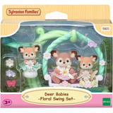 EPOCH Sylvanian Families - Set gioco Cuccioli di cervo con altalena floreale, Giochi di costruzione 
