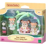 EPOCH Sylvanian Families - Set gioco Cuccioli di cervo con altalena floreale, Giochi di costruzione 