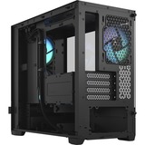 Fractal Design Pop Mini Air Mini Tower Nero Nero, Mini Tower, PC, Nero, micro ATX, Mini-ITX, Acciaio, Vetro temperato, Multi